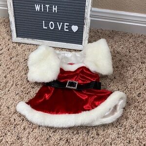 Build a Bear Mrs. Claus Dress